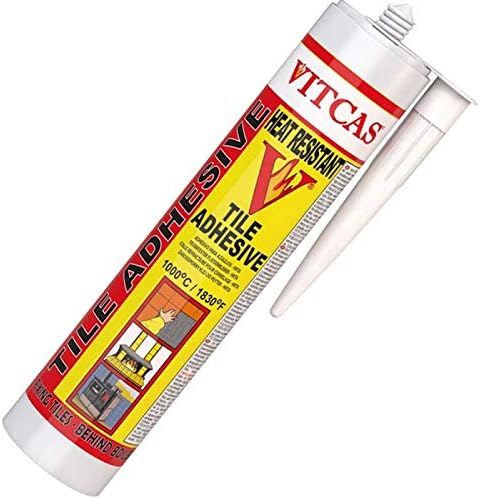 VITCAS Heat Resistant Tile Adhesive 1000°C 310ml