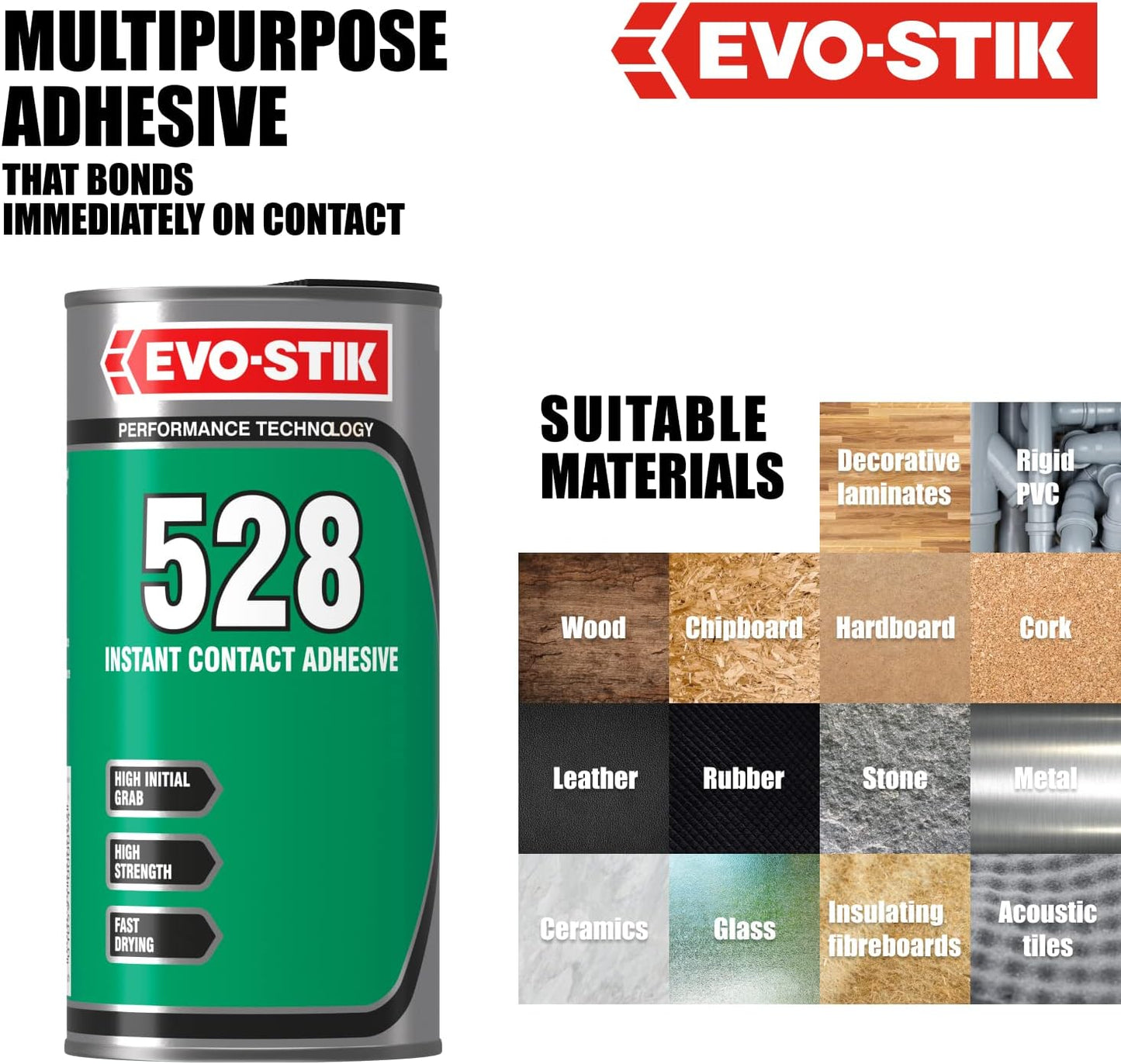 EVO-STIK 528 Instant Contact Adhesive 500ml