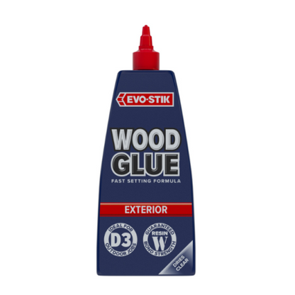 EVO-STIK Exterior Wood Glue Weatherproof Clear 500ml