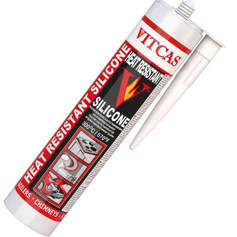 VITCAS Heat Resistant Silicone Black Finish 310ml