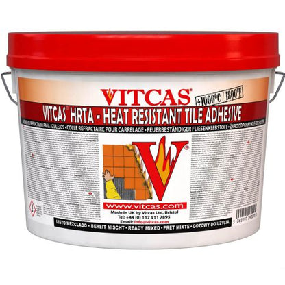VITCAS Heat Resistant Tile Adhesive 1000°C 5KG